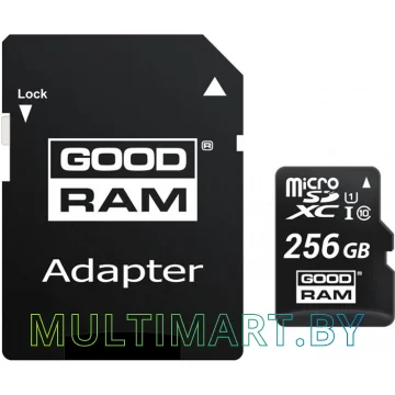 Карта памяти GOODRAM ALL in ONE microSDXC 256GB